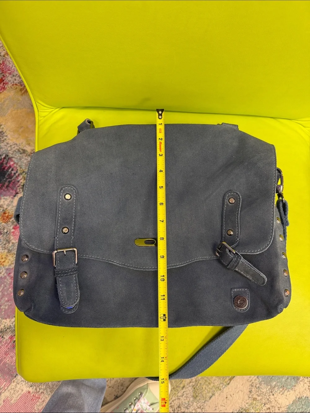 Free People Mojave Suede Messenger Bag